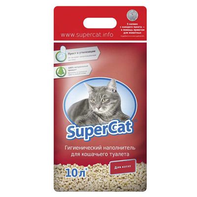 Наполнитель SuperCat для котят